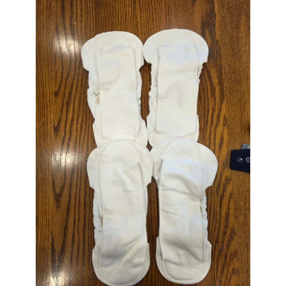 GroVia O.N.E. One Size All-in-One 3 Diaper Covers 4 Organic 4 Polyester Liners